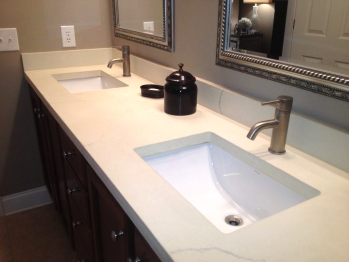Marble Tradition Pros And Cons Of Diffe Bathroom Countertop Materials - What Are The Best Bathroom Countertops 2018